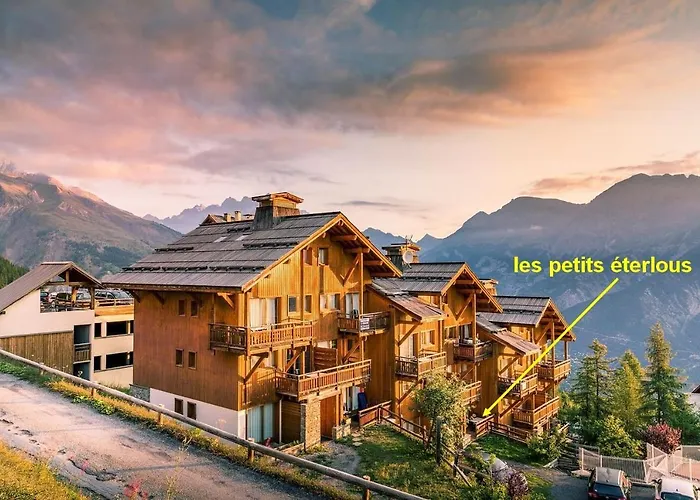 Les Petits Eterlous Appartement T3 36M2 A Puy St Vincent 1800 Alpes Du Sud 6 Personnes Parking Prive Couvert